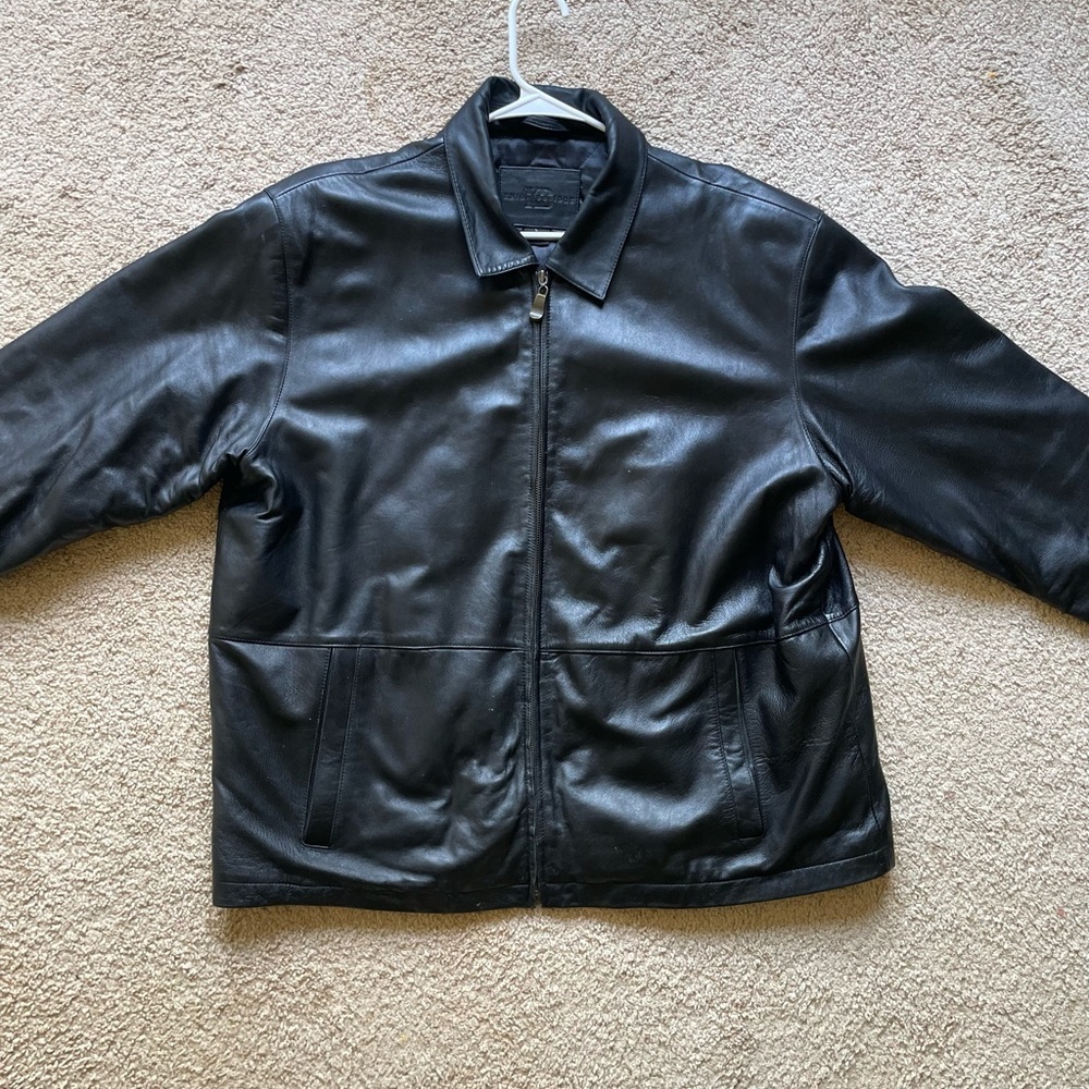 Knightsbridge Genuine Leather Jacket Men’s Size L